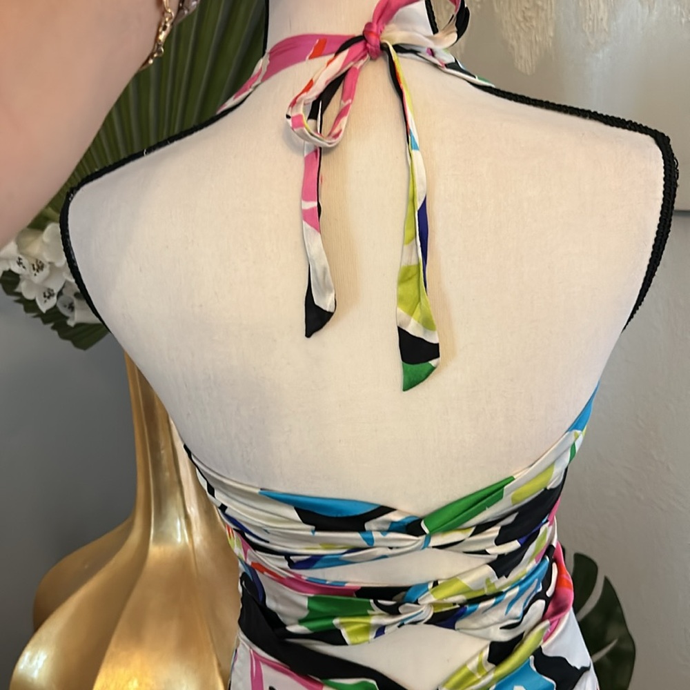 Cache Multicolor Halter Dress - Picture 4 of 9